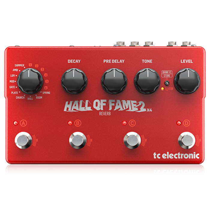 TC Electronic HALL OF FAME 2 X4 REVERB Reverb Pedalı